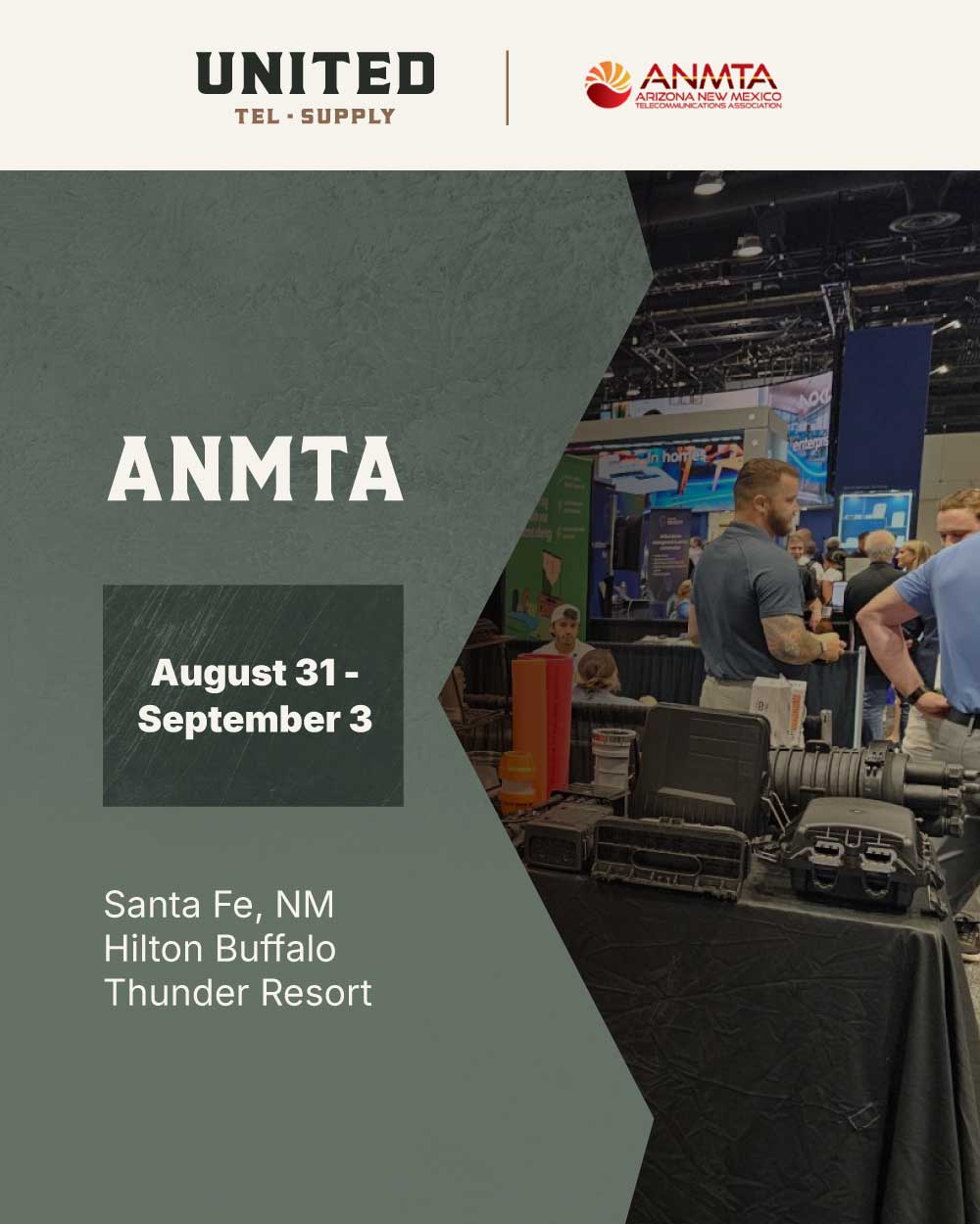 ANMTA on August 31 to September 3, at Hilton Buffalo Thunder Resort in Santa Fe, New Mexico