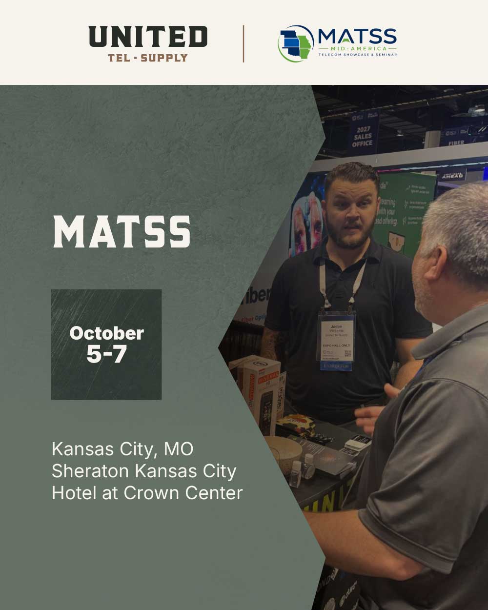 MATSS, October 5 to 7, at the Sheraton Kansas City Hotel at Crown Center in Kansas City, Missouri.