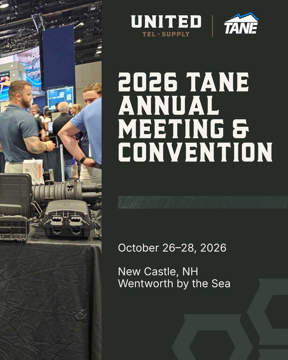 2026 TANE Annual Meeting and Convention on October 26 to 28, in New Castle