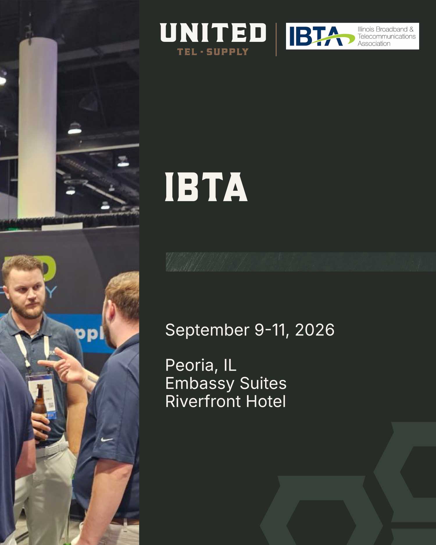 United tel Supply at IBTA on September 9.